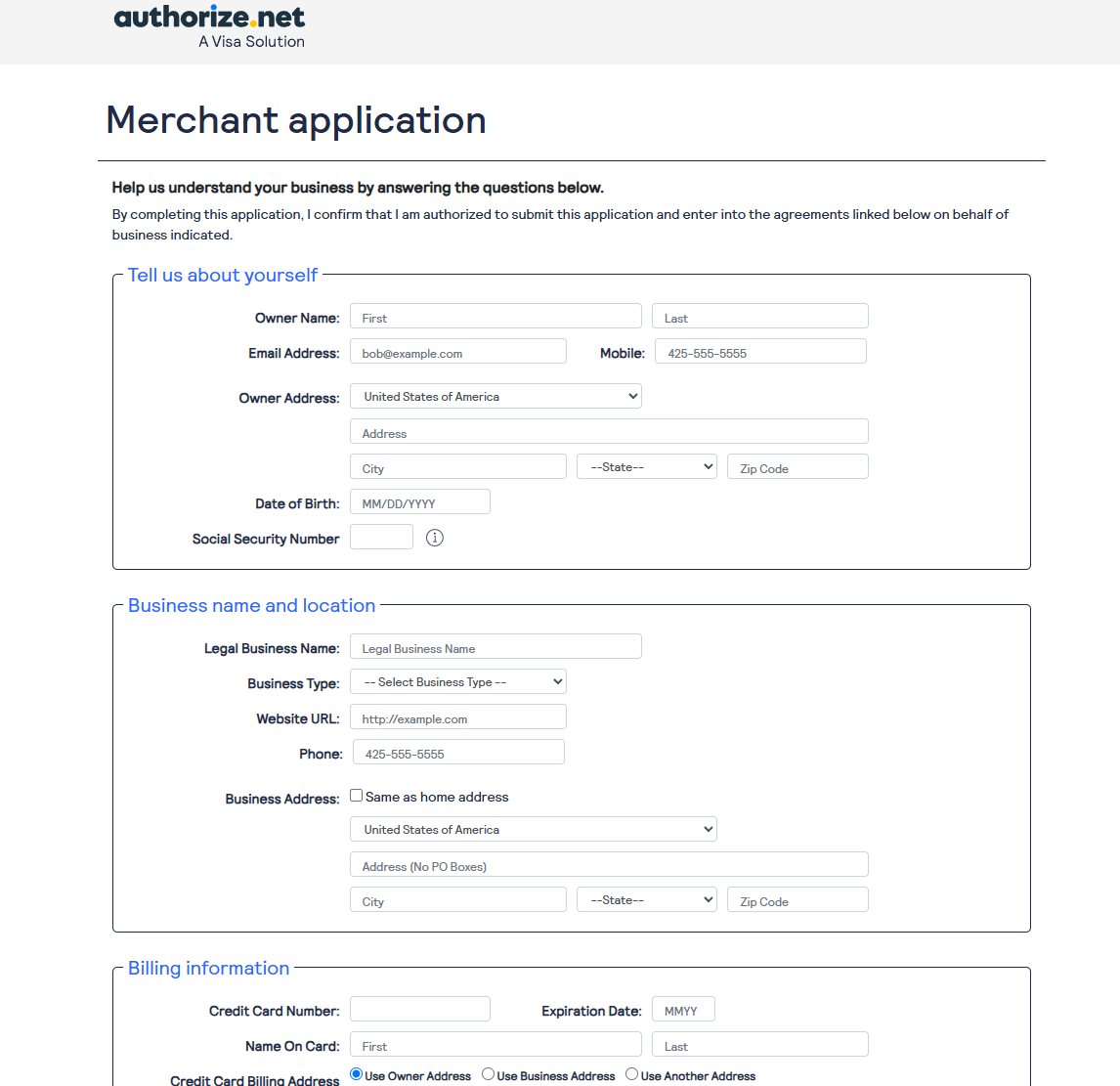 如何注册Authorize2D收款通道